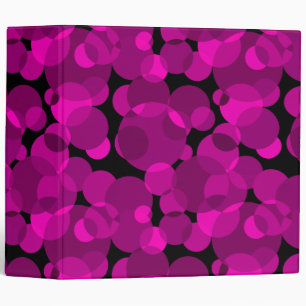 Pink Dots Binder