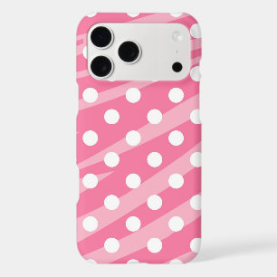 Pink Dots Zebra Print