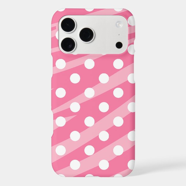 Pink Dots Zebra Print (Verso)
