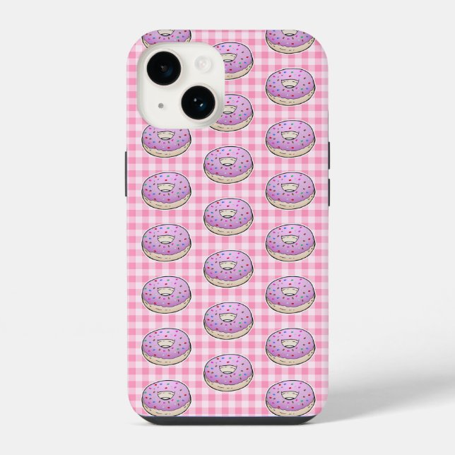 Pink Doughnut Case-Mate iPhone Case (Back)