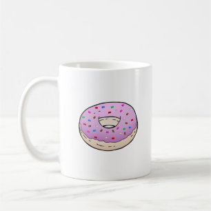 Pink Doughnut Coffee Mug