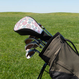 Pink Doughnuts, Blue Doughnuts, Sprinkles, Your Na Golf Head Cover