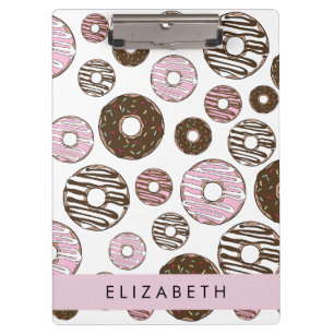 Pink Doughnuts, Brown Doughnuts, Sprinkles, Your N Clipboard
