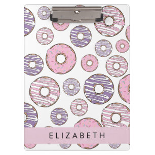 Pink Doughnuts, Purple Doughnuts, Sprinkles, Your Clipboard
