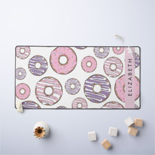 Pink Doughnuts, Purple Doughnuts, Sprinkles, Your Desk Mat