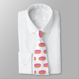 Pink Doughnuts Tie