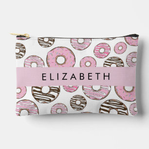 Pink Doughnuts, White Doughnuts, Sprinkles, Your N Accessory Pouch