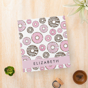 Pink Doughnuts, White Doughnuts, Sprinkles, Your N Binder