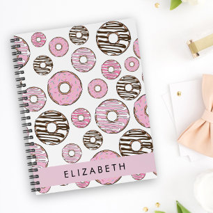 Pink Doughnuts, White Doughnuts, Sprinkles, Your N Notebook