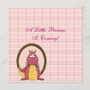 Pink Dragon Invitation