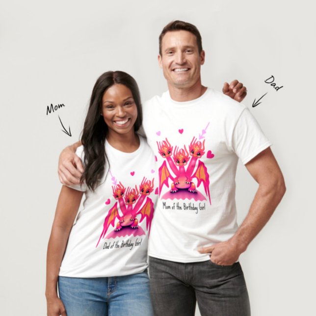 Pink dragons T-Shirt (Creator Uploaded)