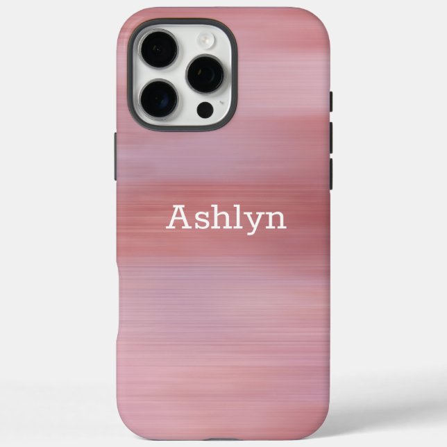 Pink Dream Stripes Case-Mate iPhone Case (Back)