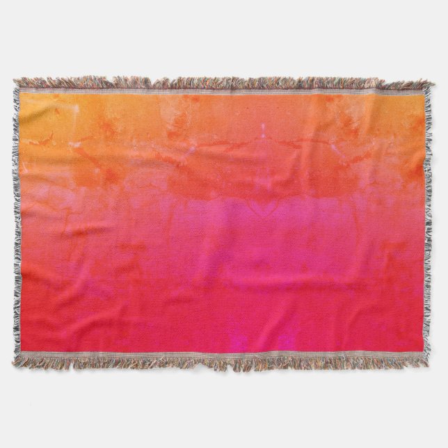 Pink Dream Throw Blanket (Front)