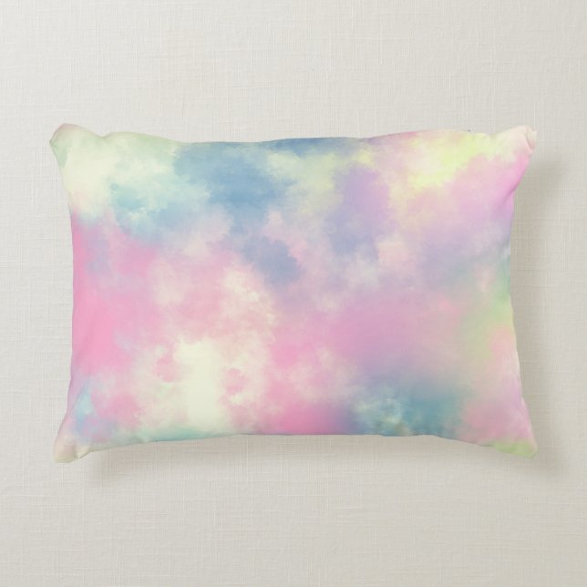 Pink Dreams Girl Cotton Candy Coussins (Devant)