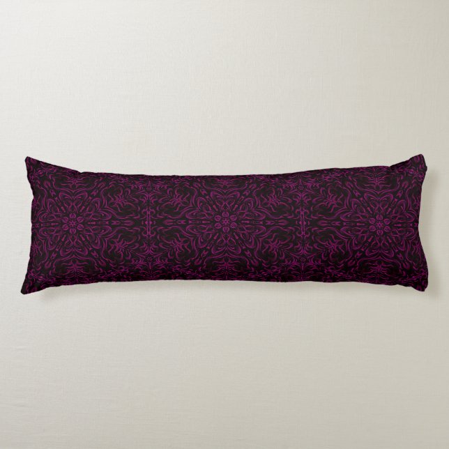 Pink Dreams Kaleidoscope Beautiful Body Pillow (Front)