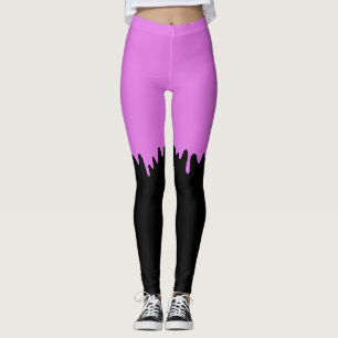 Pink Dripping Slime Leggings