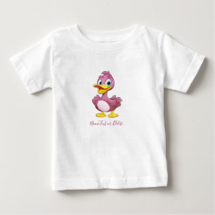 Pink Duck Baby T-Shirt