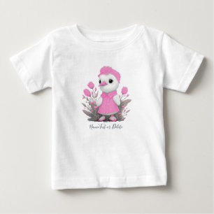 Pink Duck Baby T-Shirt