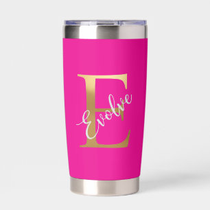 Pink E, Evolve Travel Tumbler