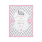 Pink Elephant Birth Keepsake Design