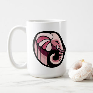 Pink Elephant Coffee Mug