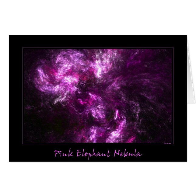 Pink Elephant Nebula (Front Horizontal)