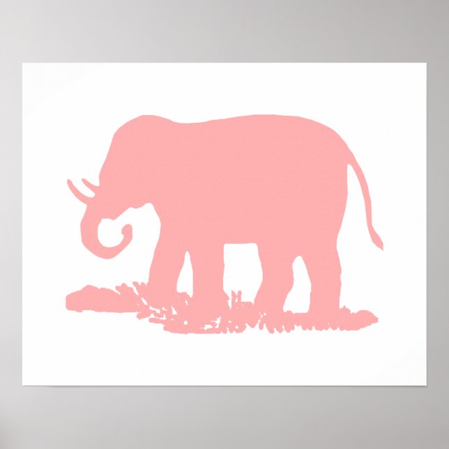 Pink Elephant Poster (Front)