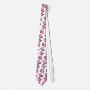 Pink Elephant Tie