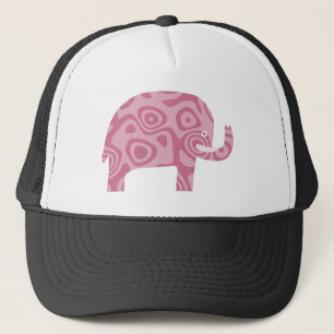 Pink Elephant Trucker Hat