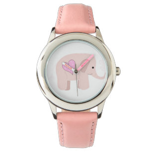 Pink Elephant Watch