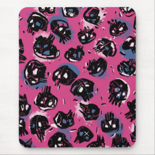 pink emo scull Electronics Computer & Laptop Mouse Pad