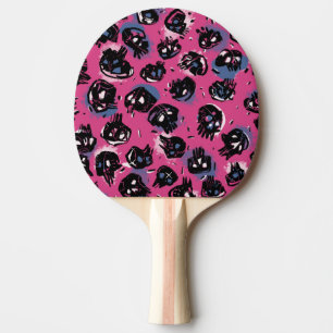 Pink, emo, scull ,Sports, Toys & Games , Sports Ping Pong Paddle