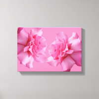 Pink English rose flowers fine art boho modern 