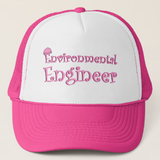 Pink Environmental Engineer Trucker Hat
