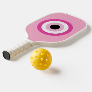Pink Evil Eye Pickleball Paddle
