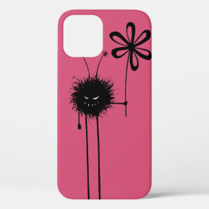Pink Evil Flower Bug Protective iPhone 12 Pro Case