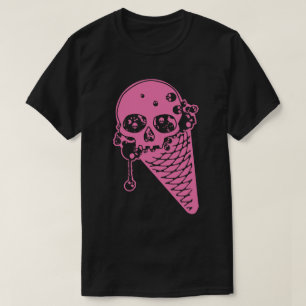 Pink Evil Ice Cream Cone T-Shirt