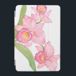 Pink Exotic Watercolor Flowers iPad Mini Cover<br><div class="desc">Pink Exotic Watercolor flowers Artist: Tim OToole</div>
