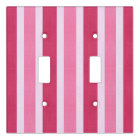 Pink Fabric Texture Stripes Pattern