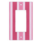 Pink Fabric Texture Stripes Pattern