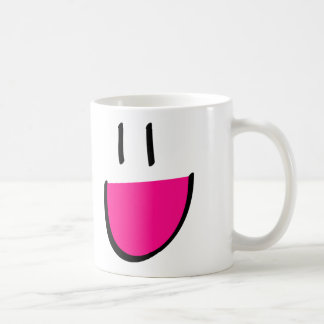 Pink Face Coffee/Tea Mug (White)