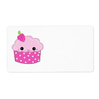 Pink Face Cupcake