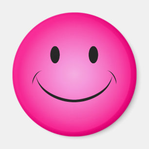 Pink Face Magnet