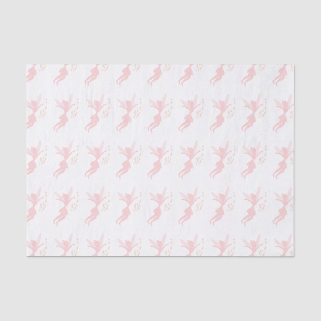 Pink Fairies Tissue Paper (Front)