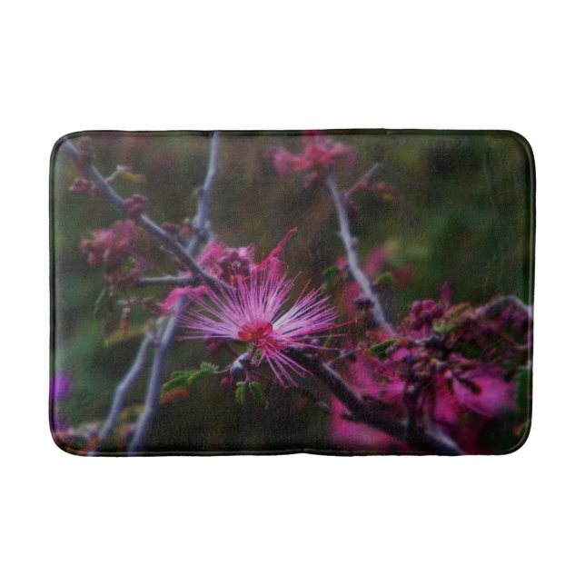 Pink Fairy Duster Bath Mat (Front)