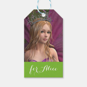Pink Fairy Gift Tags