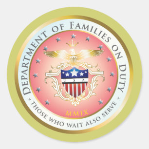 Pink Families on Duty Seal