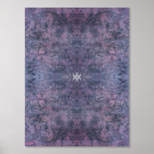 Pink Fancy Sparking Silver Foil Impression