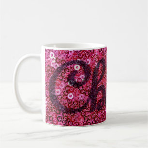 Pink Faux Sequins Cheers Coffee Mug
