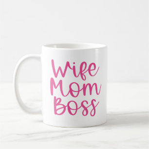 Pink Femme Maman Boss Mug pour Maman